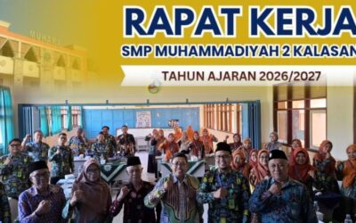 SMP Muhammadiyah 2 Kalasan Gelar Rapat Kerja Tahun Ajaran 2026/2027, Perkuat Komitmen Menuju Islamic Modern School